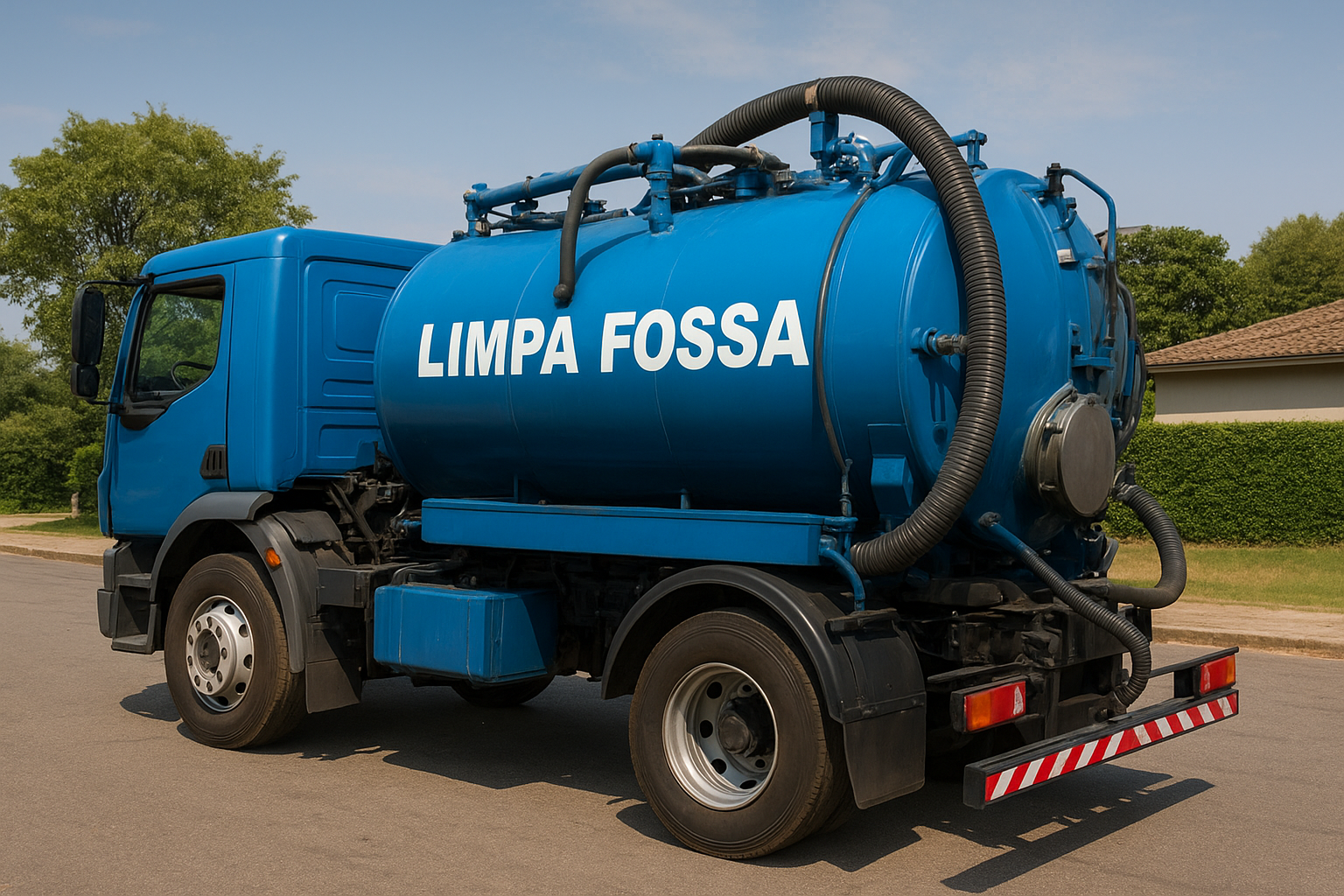 caminhão limpa fossa